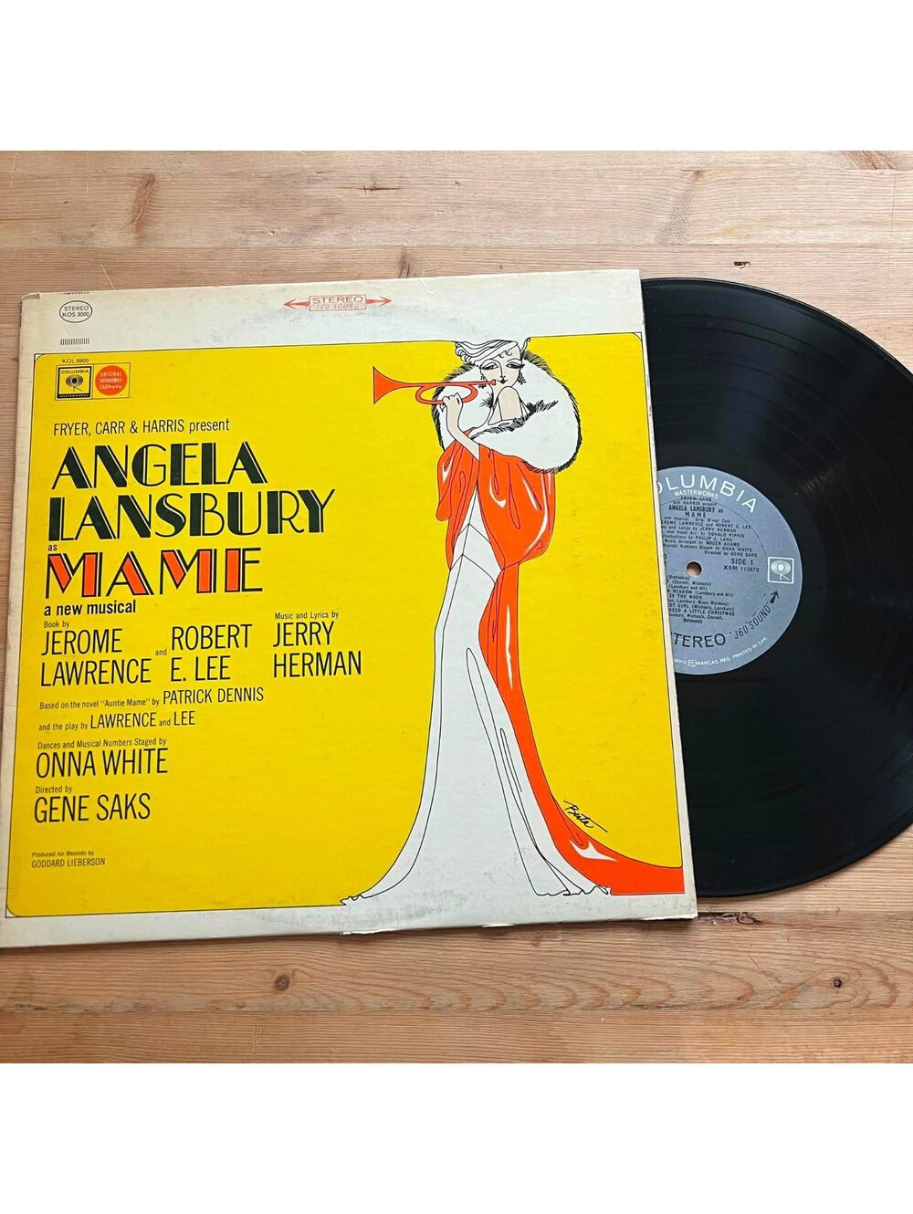 Various - Angela Lansbury as MAME A New Musical 33rpm VG+ VR02